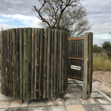 Bush Toilet Central Kalahari