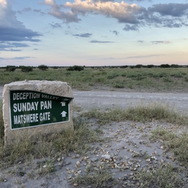 Sign Kalahari