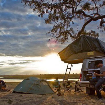 Camping at the Chobe River