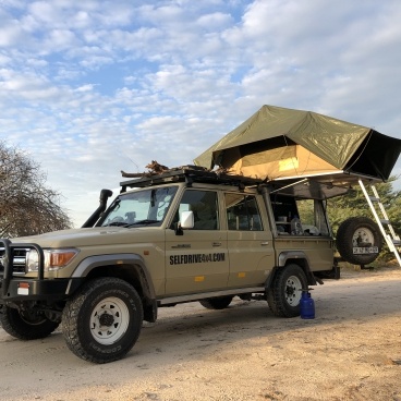 Central Kalahari Game Reserve kamperen