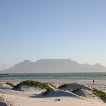 Tafelberg Zuid-Afrika Blauwberg strand