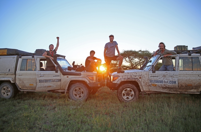 Travel TV show ‘3 op Reis’ Botswana Road Trip